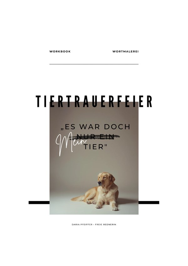 Cover: Tiertrauerfeier